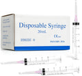 20 Ml Syringes with Needle 18 Gauge 1.5 Inch - 20Cc Large Capacity Luer Lock Syringe, 50 Pack Individually Wrapped - Heavy Duty for Epoxy Resin, Industrial Lubrication & Scientific Use